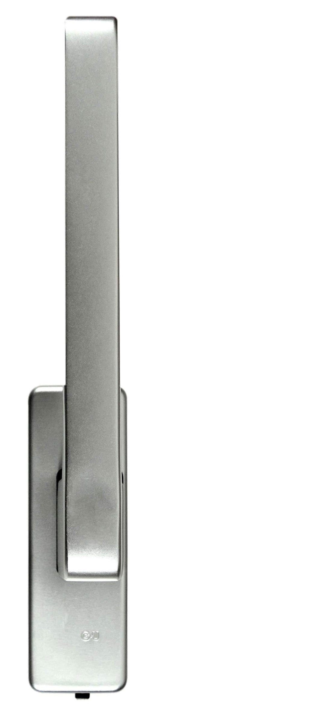 SN-TEC GU Schiebetür PSK Drehgriff DIRIGENT 966/976, 34225 oder auch 30152, DIN Links silber EV1 mit