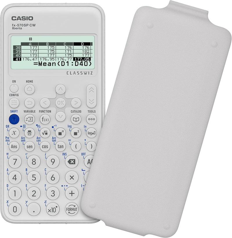 Casio FX-570SP CW wissenschaftlicher Taschenrechner, empfohlen für den Lebenslauf Spanisch und Portu