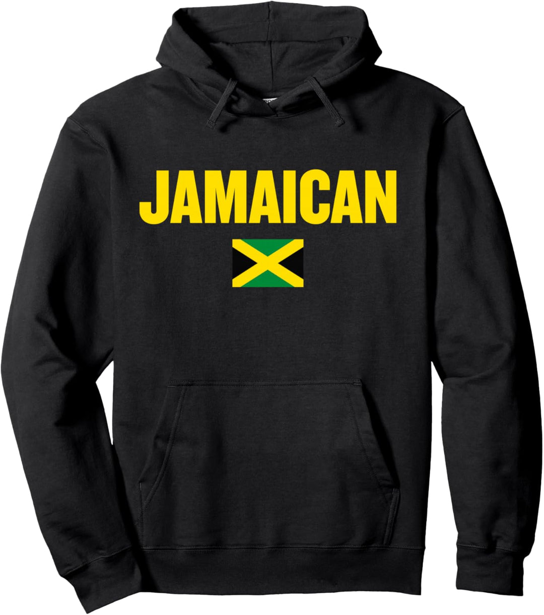 Jamaican Flag Rasta Reggae Roots Jamaica Gift Clothing Pullover Hoodie