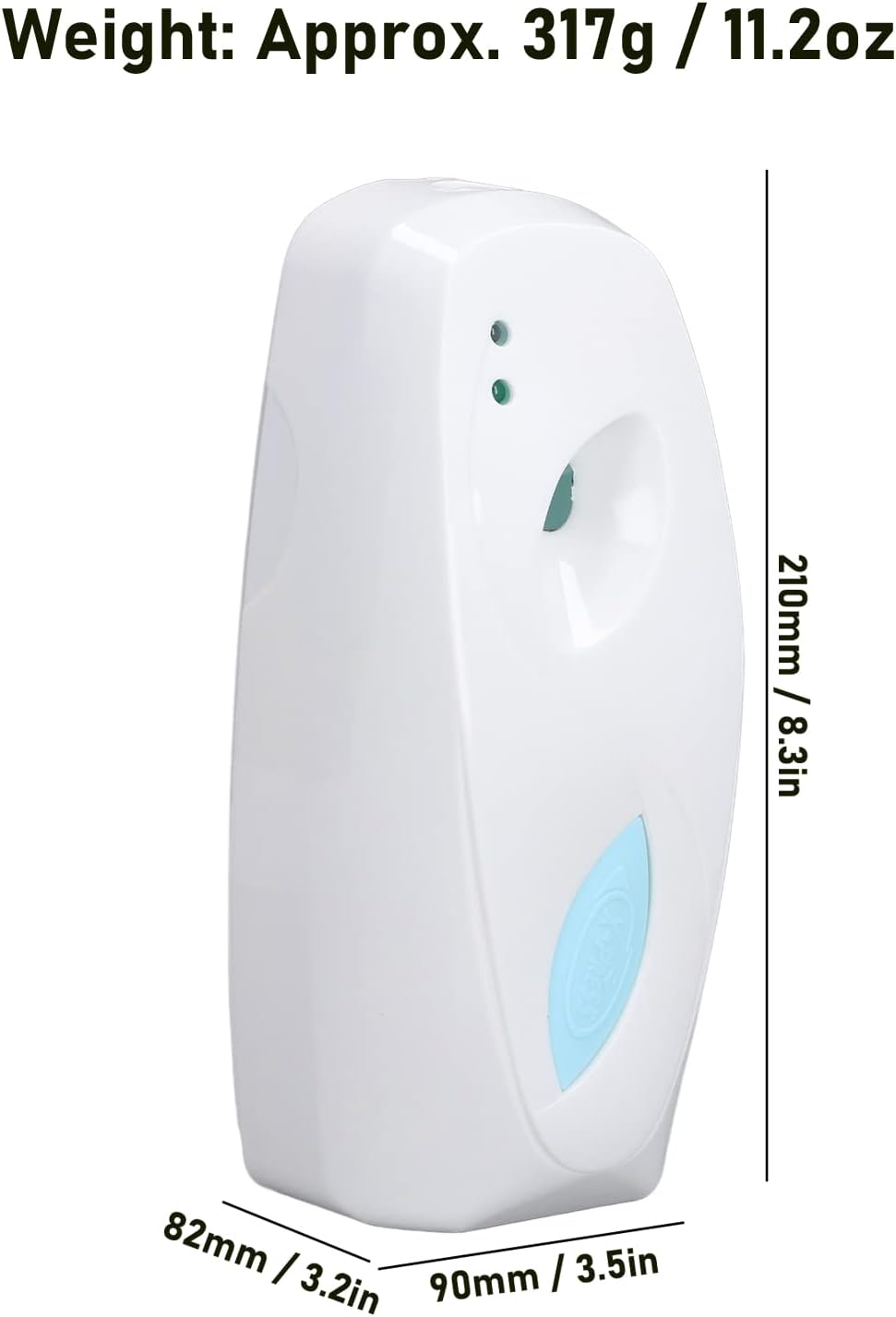 Automatischer Parfümspender 300 ml, Wandduftspender, automatischer Deospender für Familie, Büro, Bad