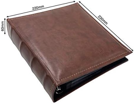 Schulz Leather Vintage Coin Sewn Album Scrapbook Multi Functional 300pcs of 2 Euro for Albums Collec