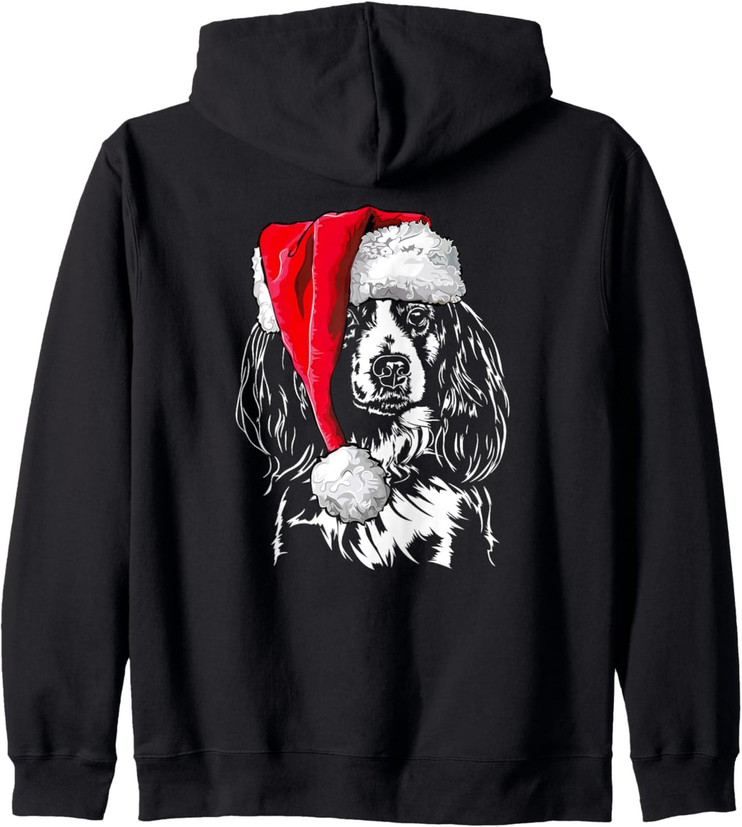 Nederlandse Kooikerhondje Weihnachtsmann Weihnachten Hunde Kapuzenjacke