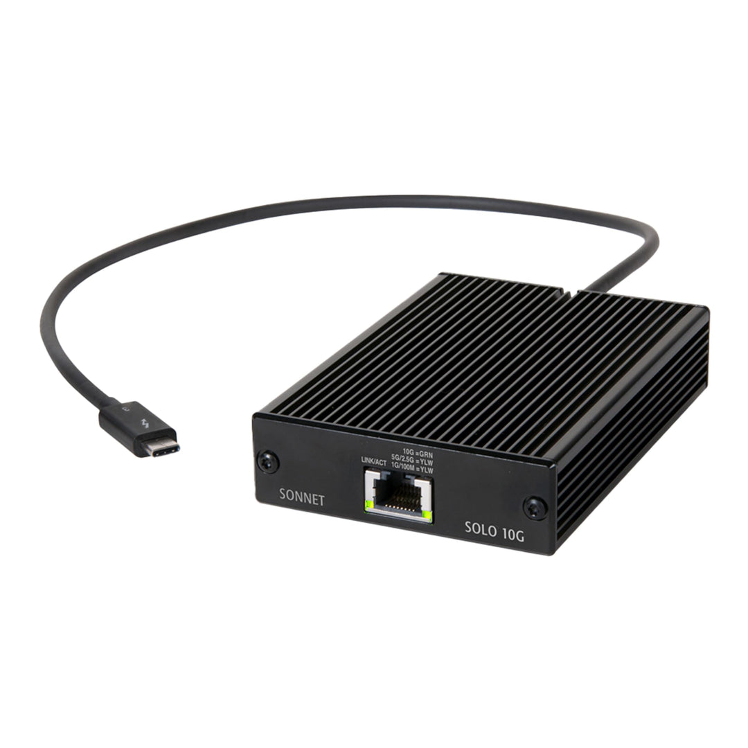 SoNNeT Solo 10 G Thunderbolt 3 Auf Ethernet Adapter 10 Gbase,Schwarz