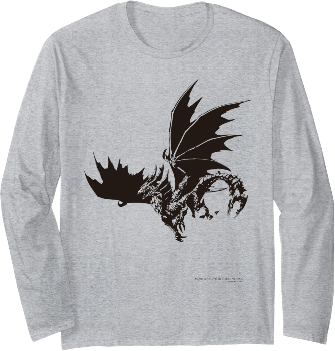 MONSTER HUNTER RISE：SUNBREAK Malzeno　illustration Langarmshirt