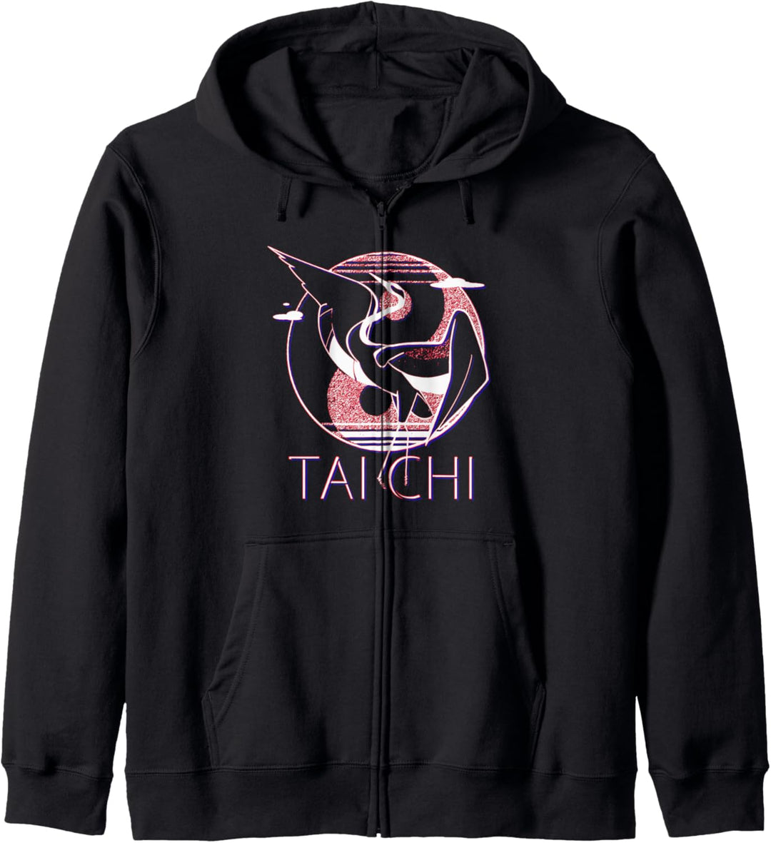 Tai Chi-Yin Yang Kranich, Meditationsenergie Kapuzenjacke