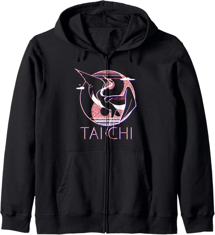 Tai Chi-Yin Yang Kranich, Meditationsenergie Kapuzenjacke