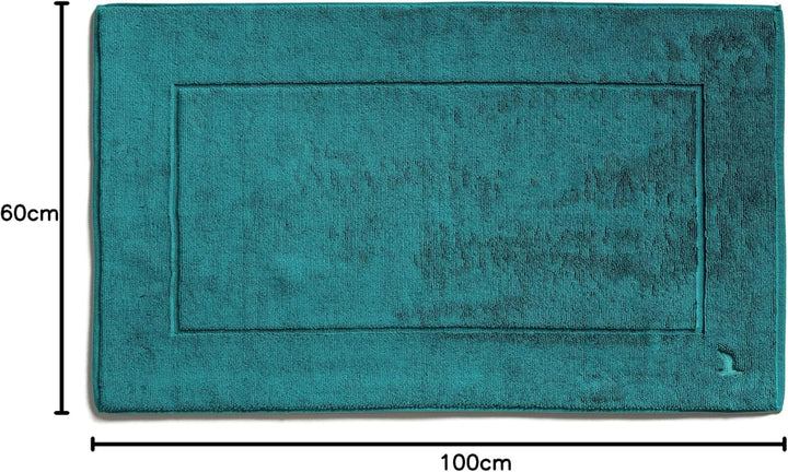 möve Superwuschel Badteppich 60 x 100 cm aus 100% Baumwolle, lagoon Lagoon 60 x 100 cm Single, Lagoo