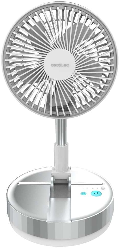 Cecotec - Teleskopventilator EnergySilence 800 FoldAir Portable Control 7200 mAh, Faltbar und telesk