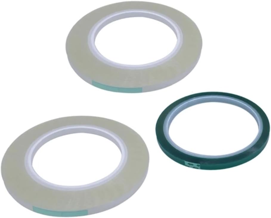 NEU 1/4 125 M X 2 Stück Transparent-Vorspannband für Tonbandmaschinen