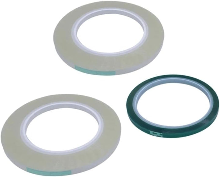 NEU 1/4 125 M X 2 Stück Transparent-Vorspannband für Tonbandmaschinen