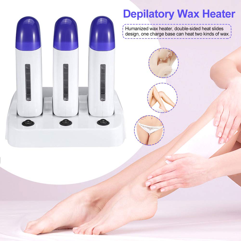 Cartridge Wax Roller, 3 Typen Elektrische tragbare Cartridge Wax Enthaarungswalze Wärmer Heizung Wax