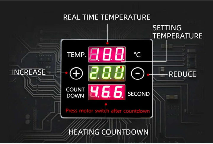Automatische Ölpresse aus Edelstahl, 1500 W, kommerziell, digitale Einstellung, Thermostat, Nussölmü