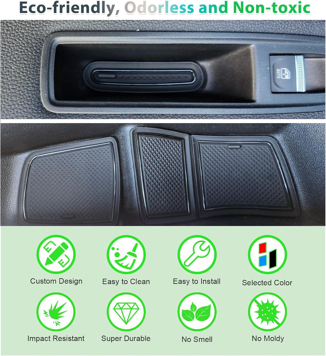 GAFAT Renaul-t Captur 2 2020-2022 2023 Antirutschmatten, Captur 2 Gummimatten, Mittelkonsole Getränk