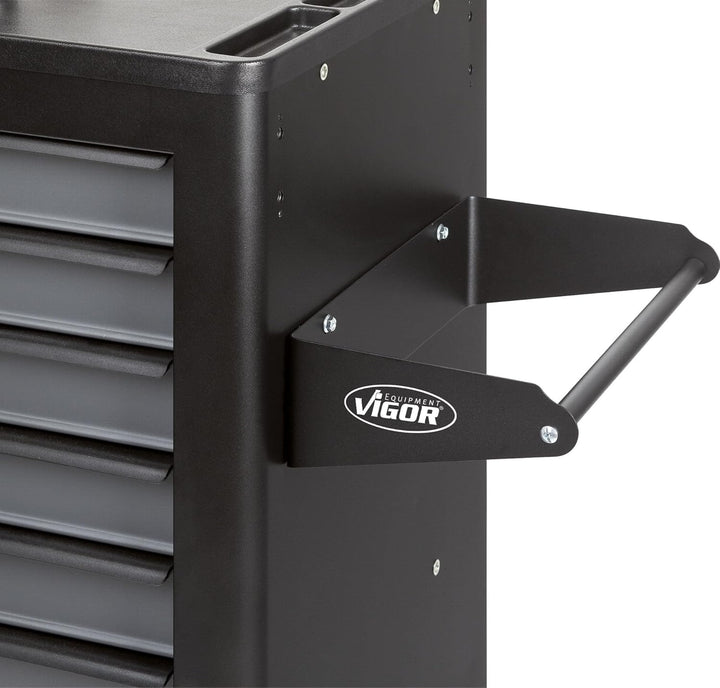 ViGOR Papierrollen-Halter V2397, für Papierrollen bis 370 mm Breite, passend für alle ViGOR Werkstat