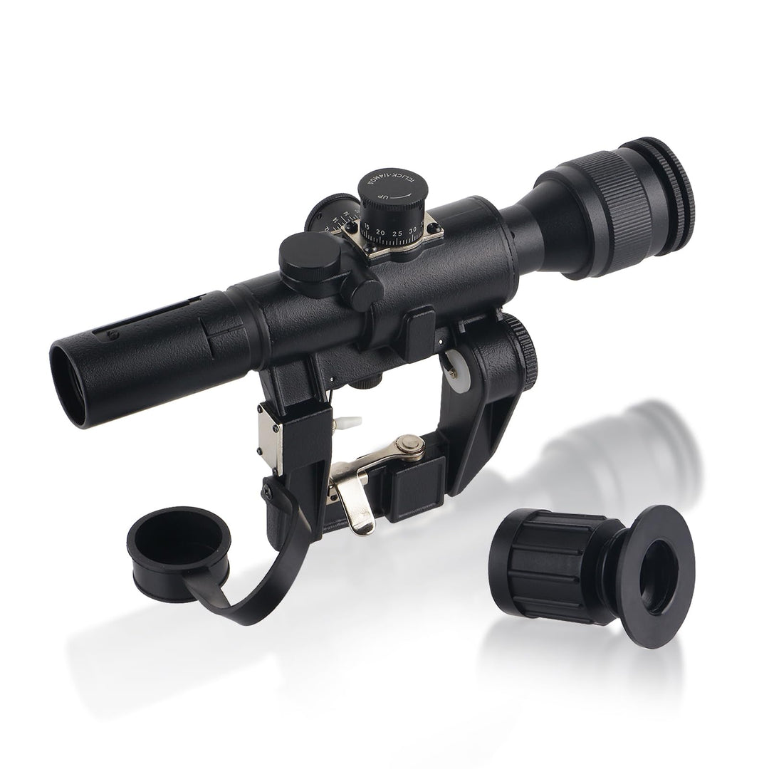 ToopMount 4X26 zf fernrohr Monokular Seitlich montiertes Optik fernrohr Sucher mit Sonnenschutzrohrh