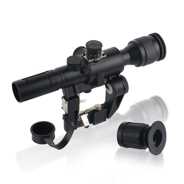 ToopMount 4X26 zf fernrohr Monokular Seitlich montiertes Optik fernrohr Sucher mit Sonnenschutzrohrh
