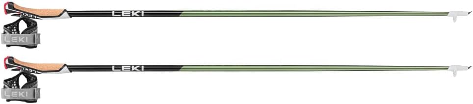 LEKI Flash Carbon Stöcke, Green metallic-Black, 115CM 115CM green metallic-black, 115CM green metall