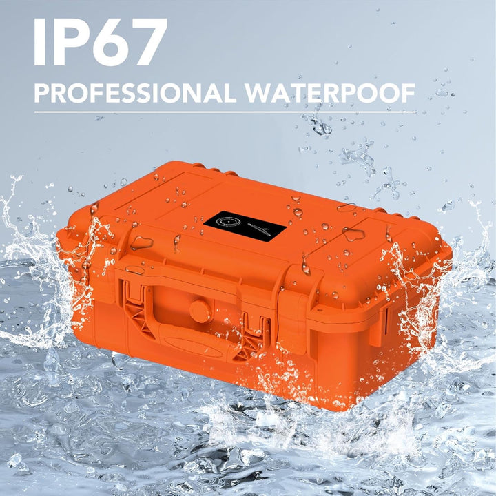 starlinkss Mini Case, IP67 Water Proof Hard Storage Box with Custom Foam for starlinkss Mini Antenna