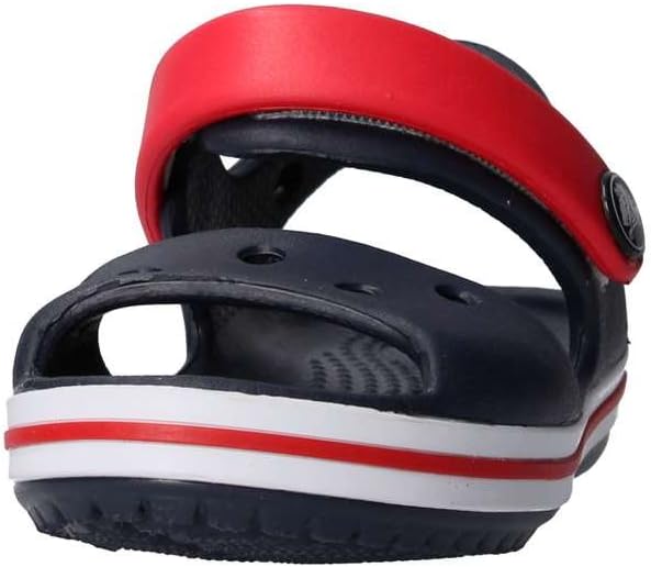 Crocs Unisex Kinder Crocband Kids Sandalen 29/30 EU Navy Red 001, 29/30 EU Navy Red 001