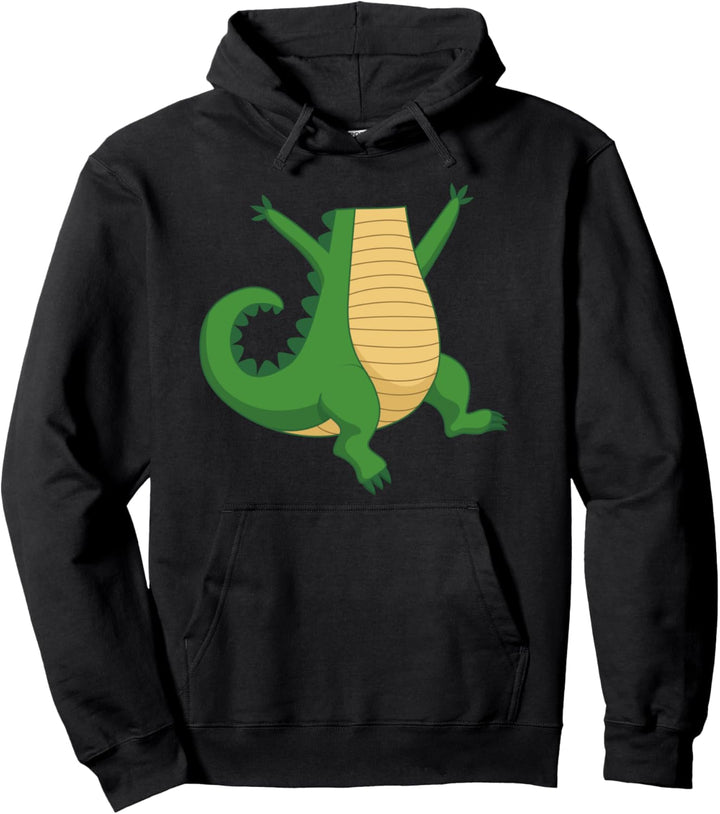 Krokodil Kostüm Alligator Verkleidung Kids Pullover Hoodie