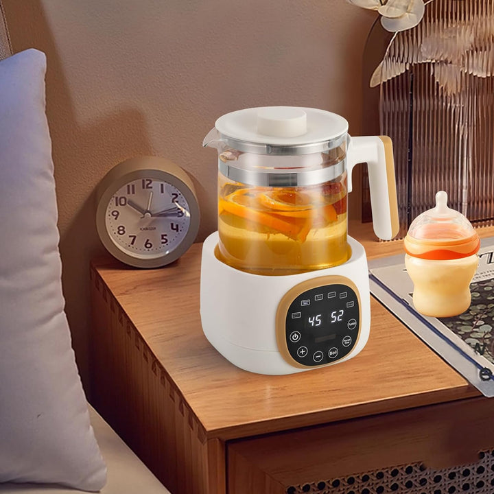 3 in1 Babyflaschenwärmer, 1.3L Flaschenwärmer, Erwärmen Warmhalten &amp; Auftauen, Babyflaschen Wärmer U