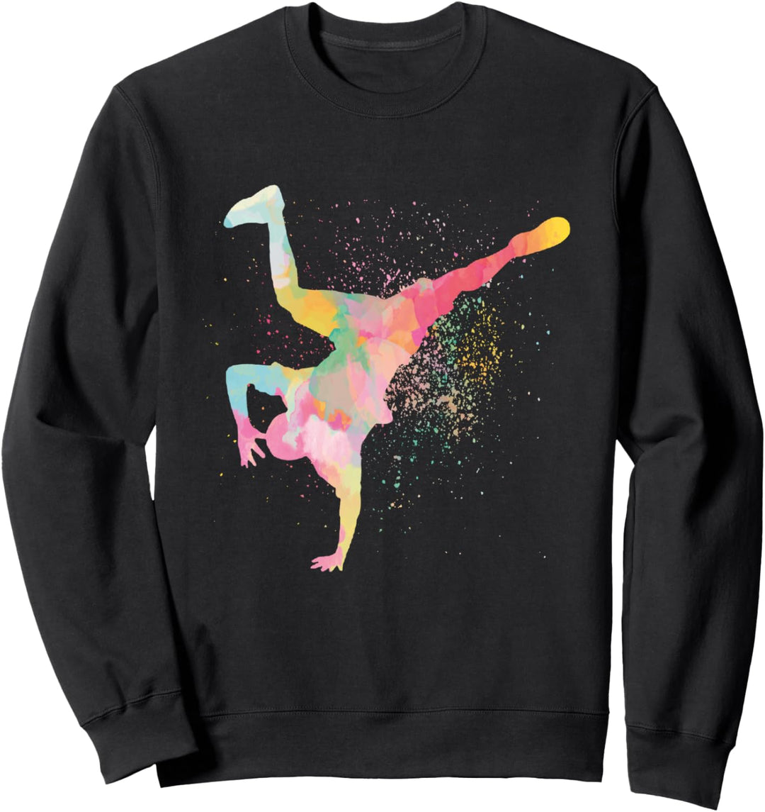 Breakdance Kunst Vintage Kunst Sweatshirt