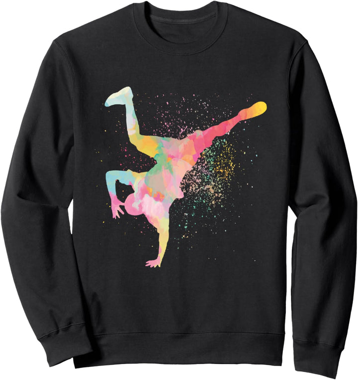 Breakdance Kunst Vintage Kunst Sweatshirt