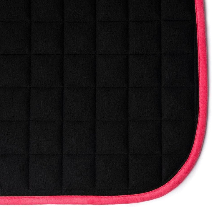 LeMieux Prosport Suede Dressage Square Dressurschabracke L Wassermelonen-Spektrum, quadratisch, L Wa