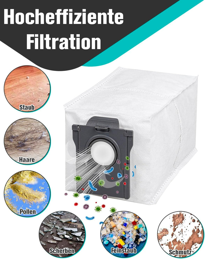 26 Stück Zubehörset für Dreame X50 Ultra Complete/L50 Pro Ultra/X50 Master/L40s Pro Ultra Saugrobote