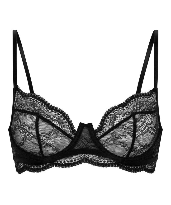 Hunkemöller Unwattierter Bügel-BH Isabelle 80E Caviar, 80E Caviar