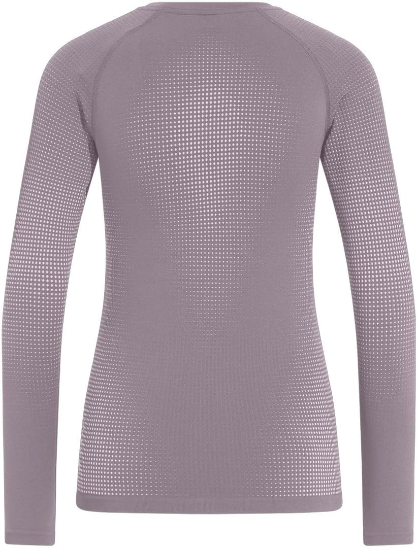 Odlo Mädchen Thermounterwäsche Damen Performance Warm I Funktionsshirt Langarm I Warme Skiunterwäsch