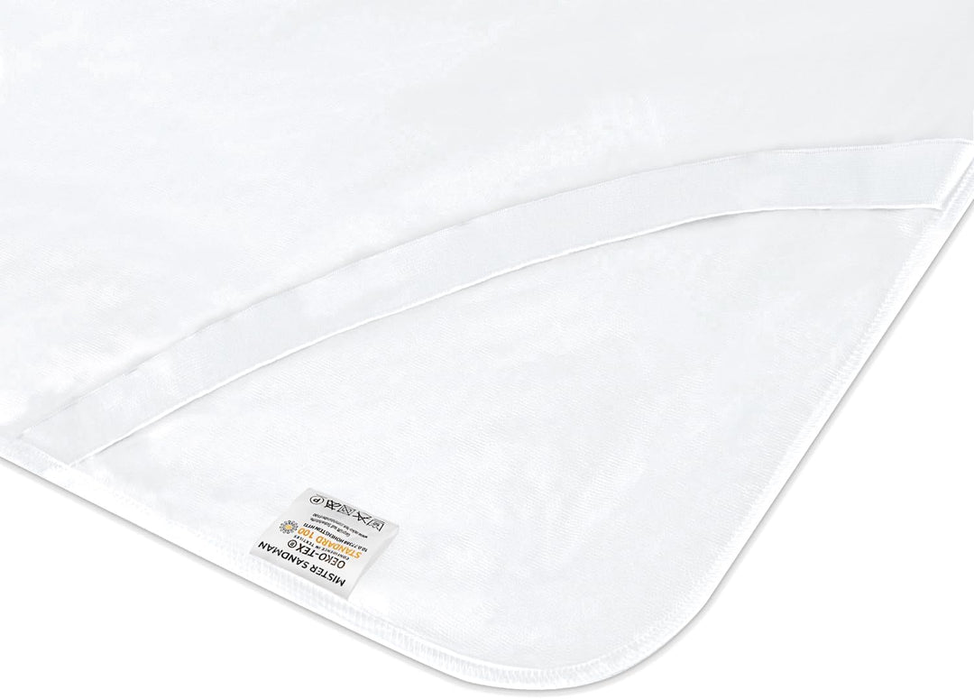Mister Sandman Matratzenschoner 120x200 cm – wasserdicht & atmungsaktiv – Inkontinenzunterlage – was