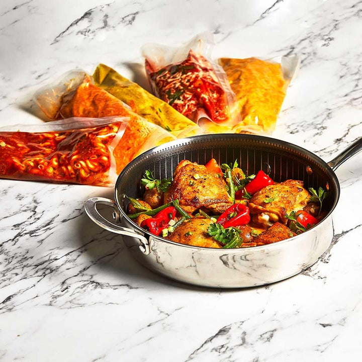 PowerXL Duo NutriSealer - 6in1 Vakuumiergerät - 3 Programme - hält Lebensmittel bis zu 5x länger fri