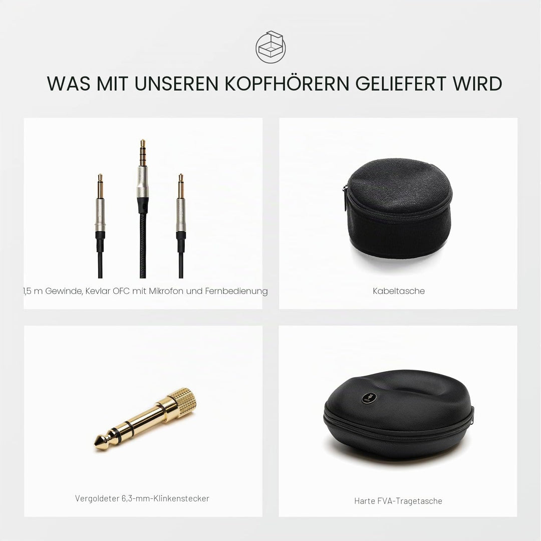 Meze 99 Neo Black Audiophiler Over-Ear Kopfhörer, hochwertigen Materialien und hohem neo schwarz, Sc