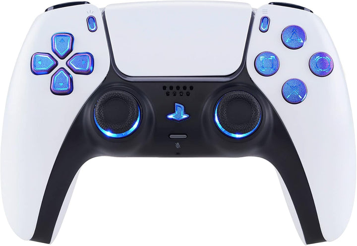 eXtremeRate DTF V3 LED Kit für ps5 Controller Ersatz Leuchttaste D-Pad Thumbsticks SHARE-/PS-Taste R