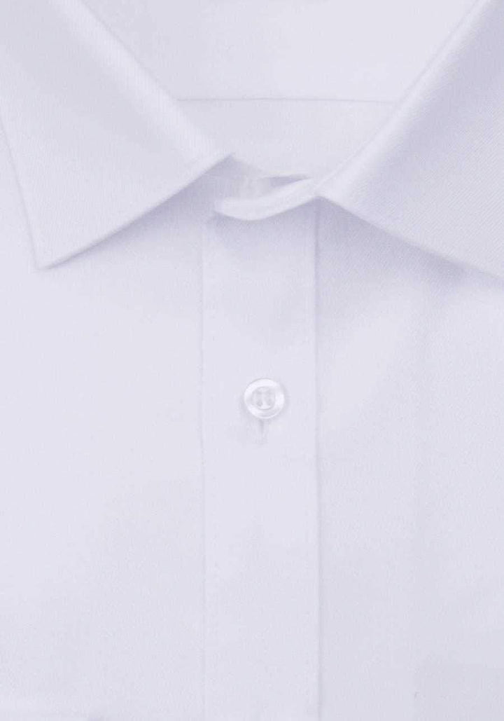 OLYMP Level Five Body fit Hemd extra Langer Arm New Kent Kragen Twill Stretch weiss 43 Weiss, 43 Wei