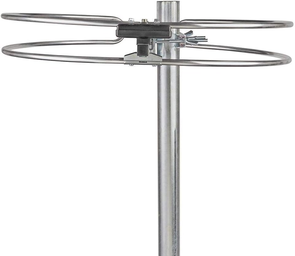 Nedis - UKW-Aussenantenne - Max. 4dB Verstärkung - FM Frequenzbereich: 87.5-108 MHz - 0-15 km Empfan
