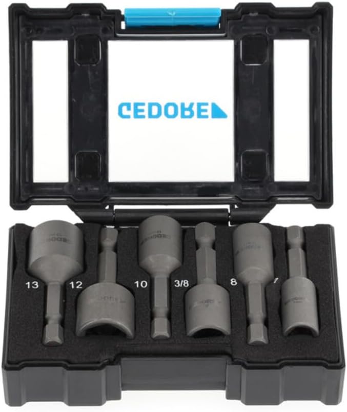GEDORE 666-006 Bit-Box Steckschlüssel Maschinenaufnahme 6-teilig