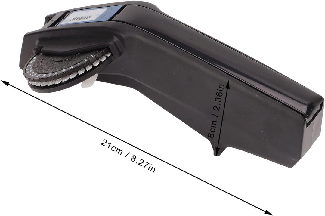 Jeanoko Embossing Label Maker Clear Number Letter One Hand Bedienungsanleitung Label Maker Label Mak