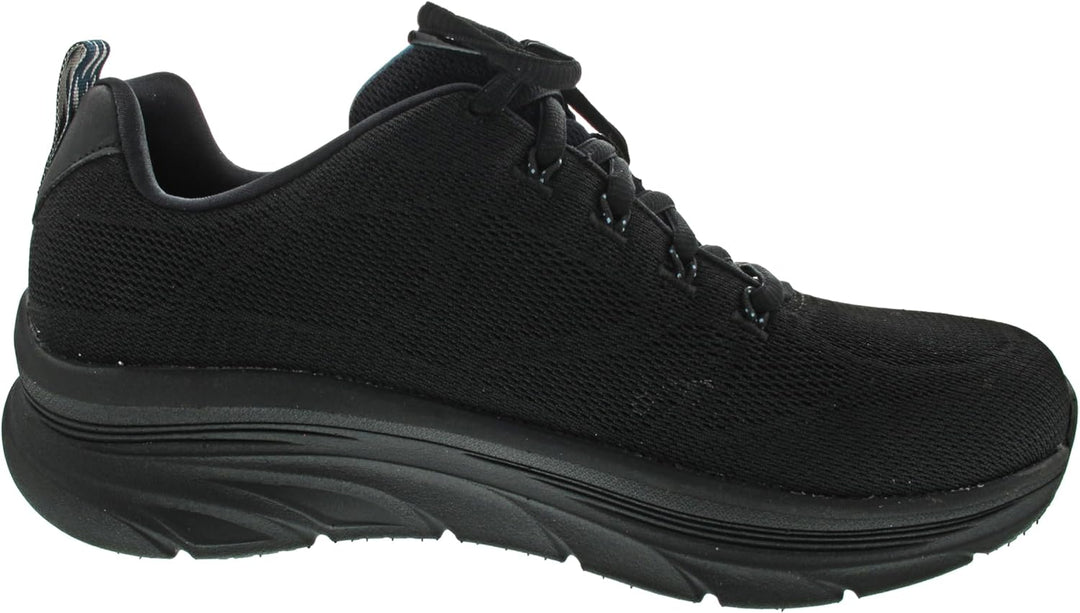 Skechers Herren D'lux Walker-Get Oasis Sneakers 40 EU Schwarz, 40 EU Schwarz