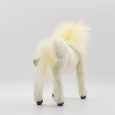 HANSA Plüschtier Einhorn 27 cm H / 30 cm L