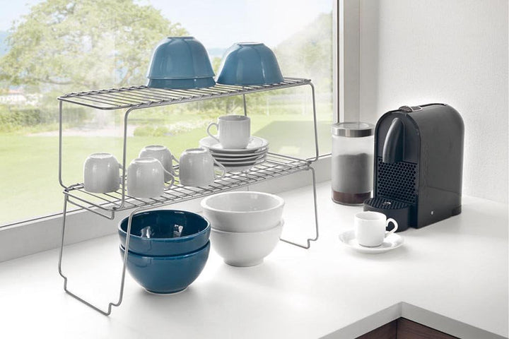 METALTEX Rectangular Shelf 45x19x18 Space Home Furniture and Furnishing