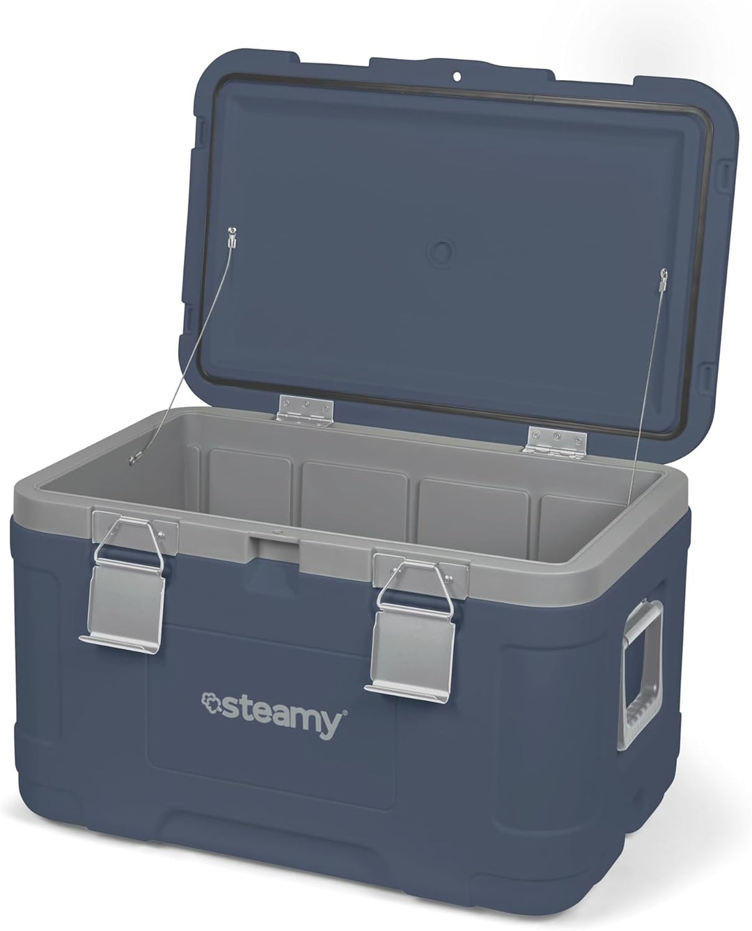 Steamy Cool 50, Kühlbox, 50 Liter, Camping und Picknick, Blau