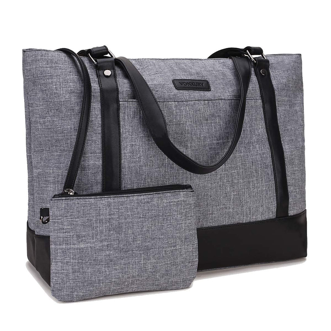VX VONXURY Laptop Handtasche Damen Laptoptasche,15,6 Zoll Computer Umhängetasche Lehrer Arbeitstasch