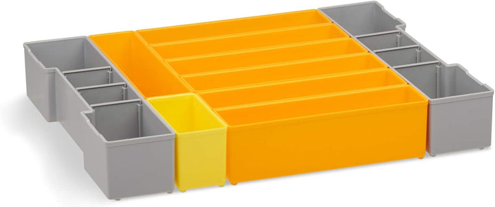 Bosch Sortimo Insetboxenset | F3 Einsätze mit Deckenpolster | Alternative Kleinteilemagazin Kunststo