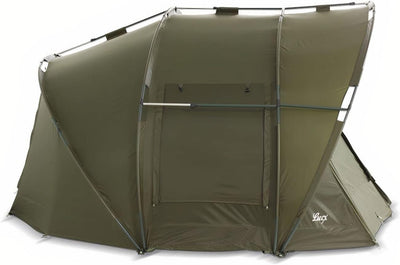 Lucx Leopard Bivvy Angelzelt Personen Karpfenzelt 2 bis 3 Mann Anglerzelt Carp Dome Fishing Tent 10.