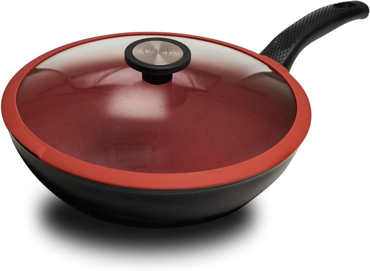 CLASSE ITALY, Linie Tuscany, Wok, 30 cm, natürliche Antihaftbeschichtung, 5 Schichten, hohe Festigke