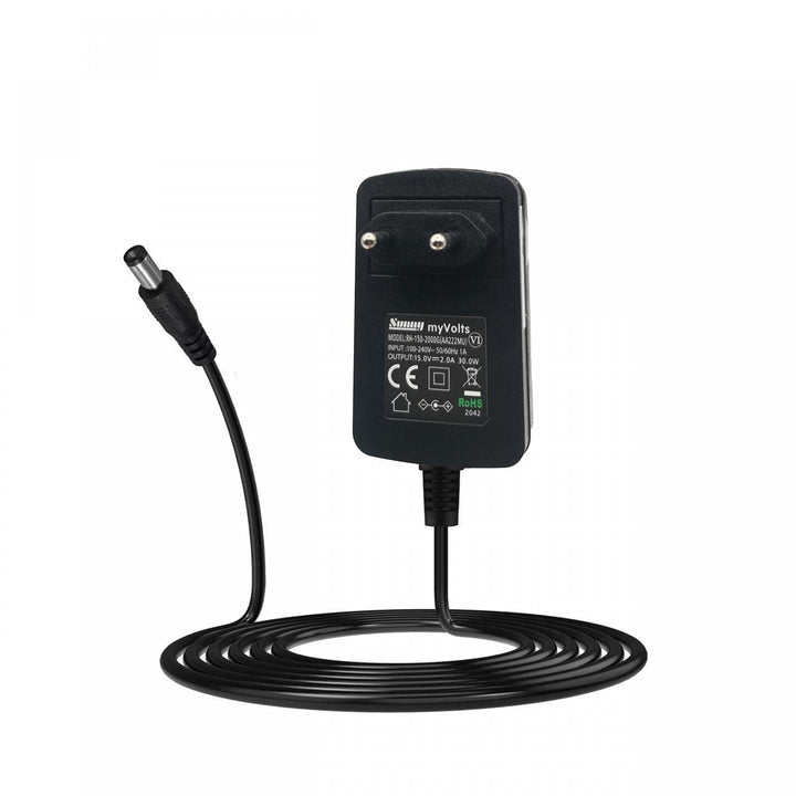 MyVolts 15V EU-Netzteil kompatibel mit Tascam Model 12 Mixer Standard, Standard
