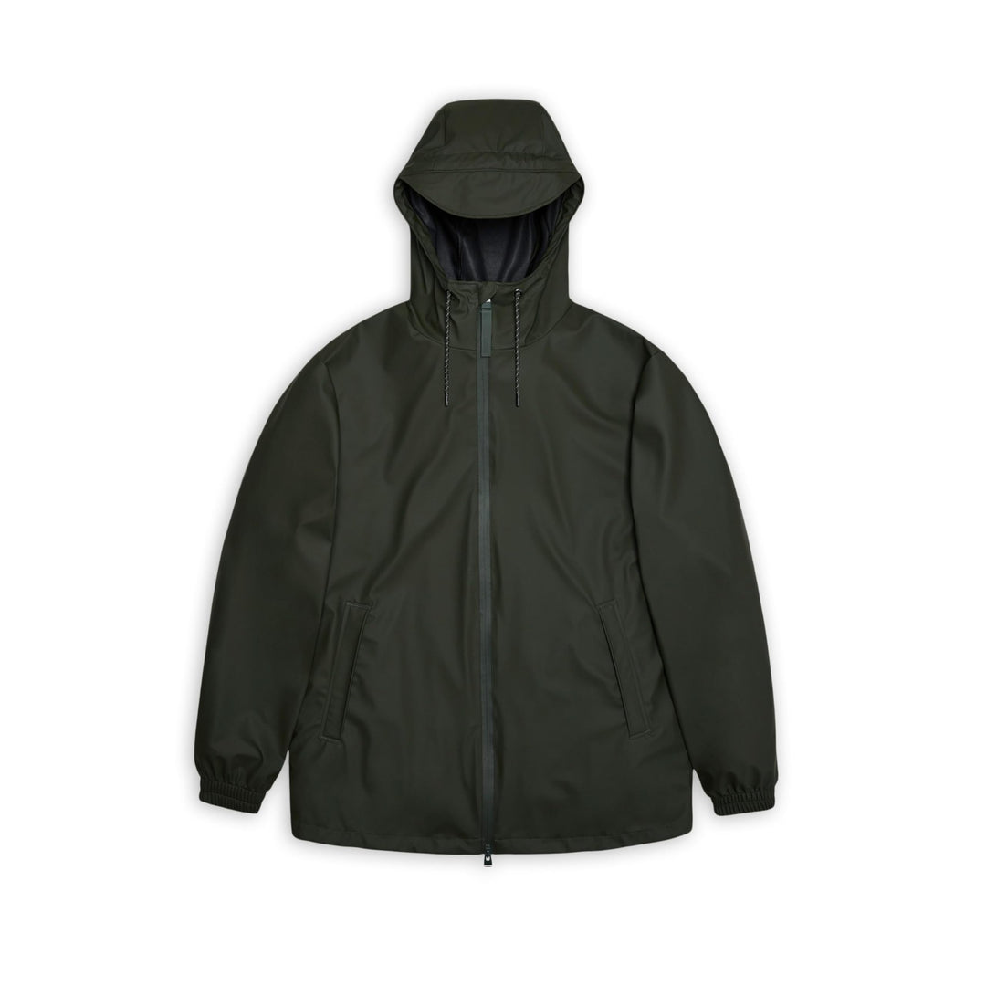 RAINS Unisex Stormbreaker Regenjacke, S Grün