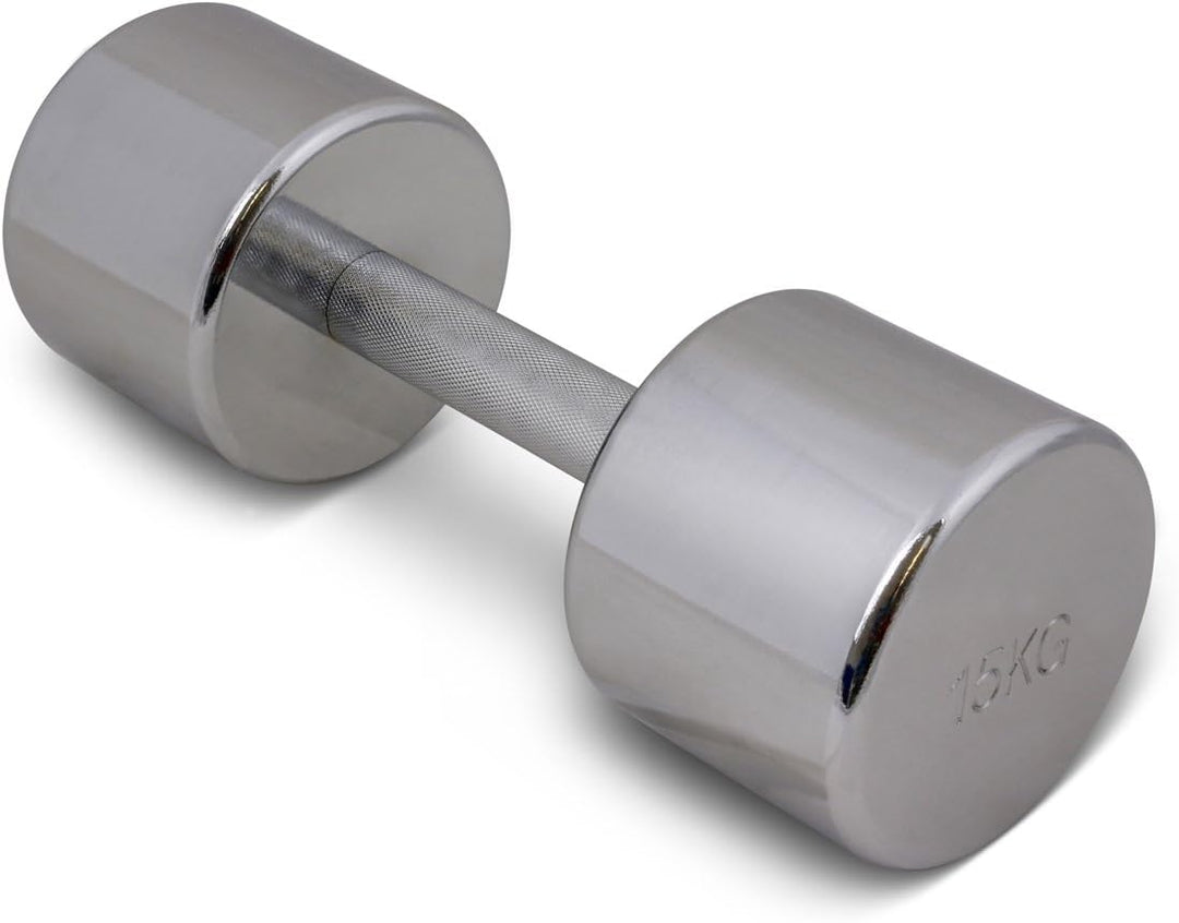 TRENAS Chrom Kurzhantel - 1 kg - 2 kg - 3 kg - 4 kg - 5 kg - 6 kg - 7 kg - 8 kg - 9 kg - 10 kg - 12,